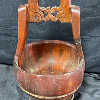 Antique Water Well Bucket From China 