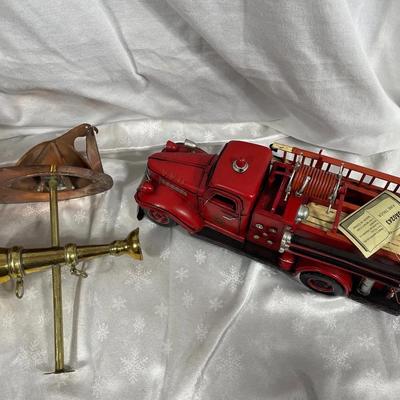 Fireman’s Collectables Weathervane & Truck