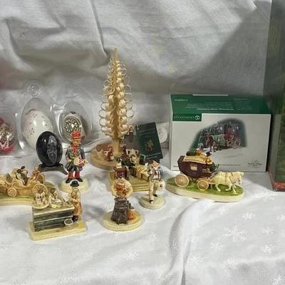 Mystery lot Christmas Including Sebastian Miniatures 
