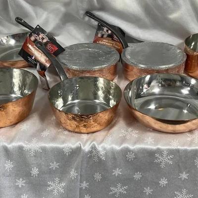 Mystery Lot Of Copperware 1 