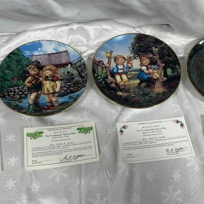 M.J. Hummel Collectable Plates 