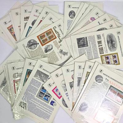 US Commemorative Stamps Sets • 1989–1990 • 35+ Mint Sets • $45+ Face