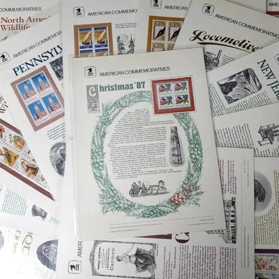 1987 US Commemorative Stamps Sets • 20+ Mint Sets • $25+ Face Value