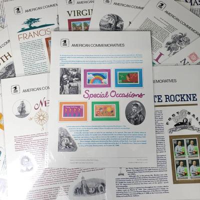 1988 US Commemorative Stamps Sets • 20+ Mint Sets • $25 Face Value