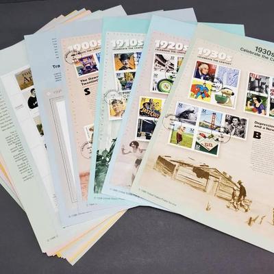 1998 FDC Souvenir Stamp Sheets Collection • First Day of Issue • 35+ Panels