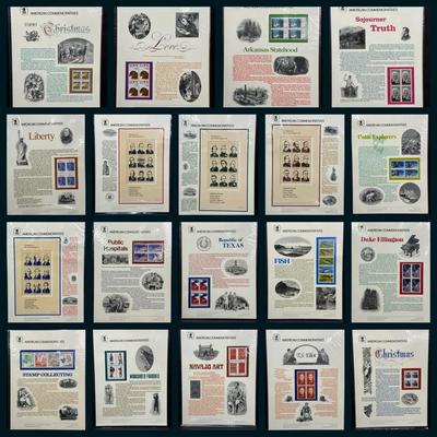 1986 US Commemorative Stamps Sets • 20 Mint Sets • $20+ Face Value