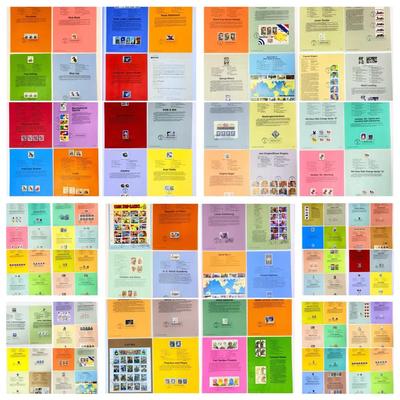 1994-1995 FDC Souvenir Stamp Sheets Collection • First Day of Issue • 80+ Panels