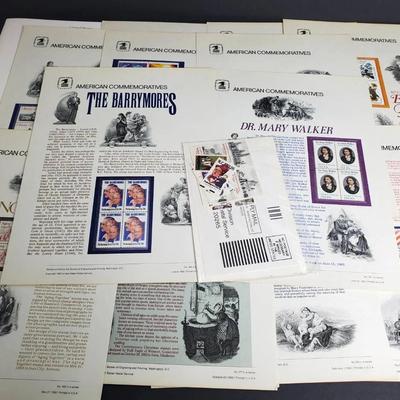 1980-1982 US Commemorative Stamps Sets • 35 Mint Sets • $30+ Face Value