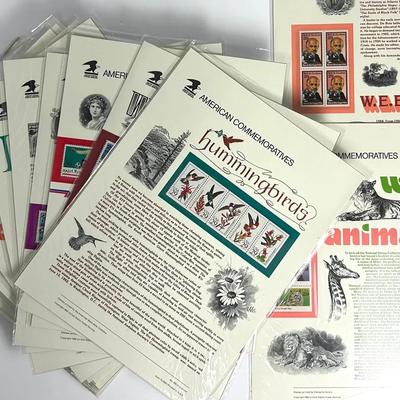 US Commemorative Stamps Sets • 1991–1992 • 35+ Mint Sets • $35+ Face Value