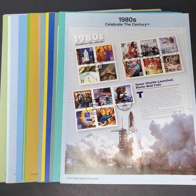 2000 FDC Souvenir Stamp Sheets Collection • First Day of Issue • 30 Panels