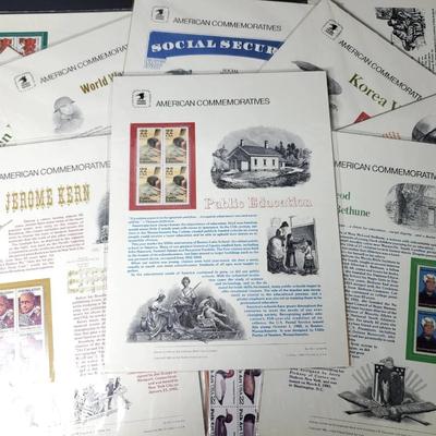 1985 US Commemorative Stamps Sets • 17 Mint Sets • $15 Face Value