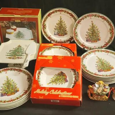 Spode & Christopher Radko Christmas Tree China Collection, featuring Holiday Celebrations Dinnerware