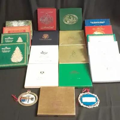 White House & Historic Landmark Ornament Collection, featuring Multiple Years & Bicentennial Edition