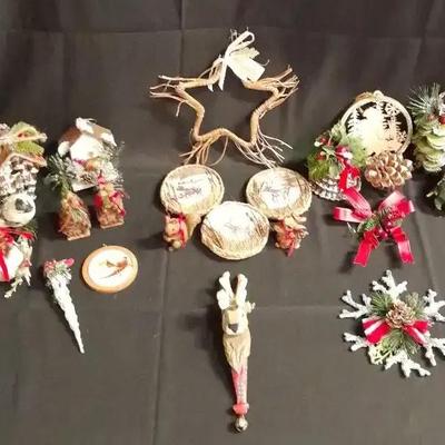 Christmas at the Cabin Ornament Collection, featuring Nature & Woodland-Inspired Designs