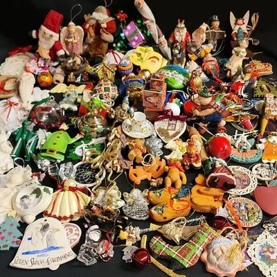 Elegant Christmas Ornament Collection, featuring Figurative, Travel & Whimsical Designs