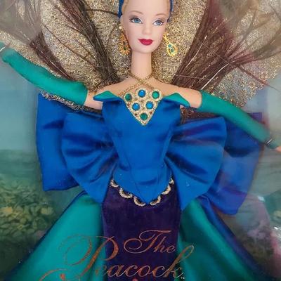NEW-IN-BOX PEACOCK BARBIE 