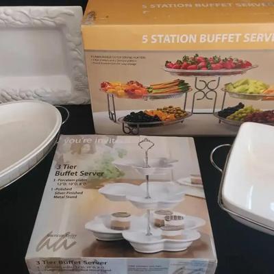 ENTERTAINING SERVING DISHES