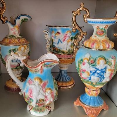 VINTAGE NORLEANS PITCHERS AND VASES