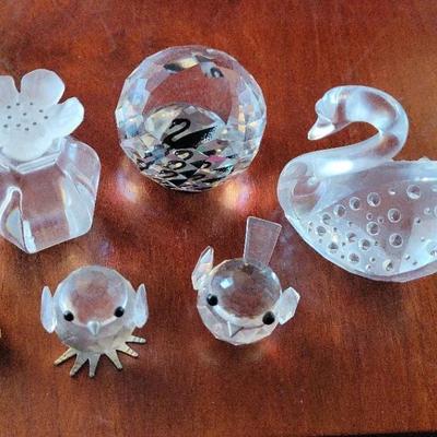 SWAROVSKI CRYSTAL MINIATURE FIGURINES 