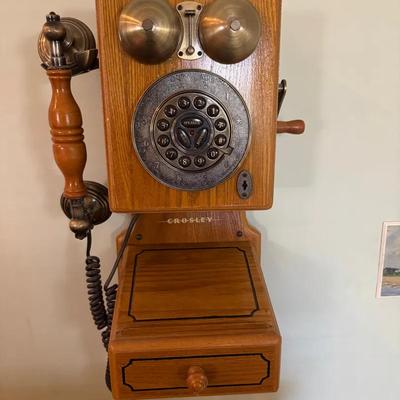 217: Crosley Antique Style Telephone 
