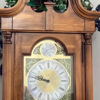 Lot 100:  Howard Miller Grandfather Clock