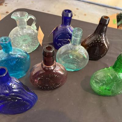 284: Barton Glass Collectors Bottles 