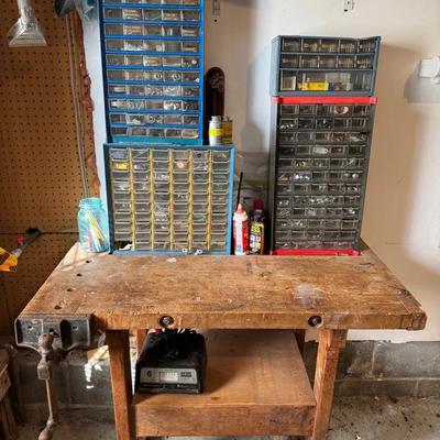 265: Tool Bench And Knick Knack Storage 