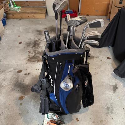 274: Tour Select Forged Golf Club Set With Bag And Balls 