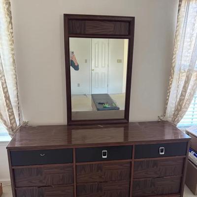 294: Triple Dresser With Mirror