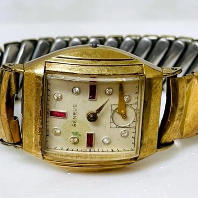 “Benrus” Vintage 10K Rolled Gold Watch