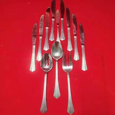 Vintage International Stainless Flatware Lot - 11 Pieces