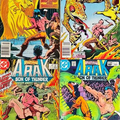 Arak Son Of Thunder DC Comic Books! 