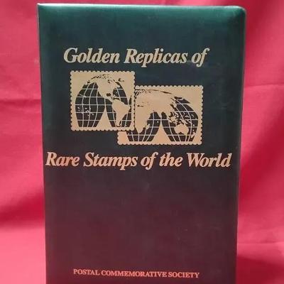 Rare Stamps of the World: Golden Replicas - Postal Commemorative Society Lot