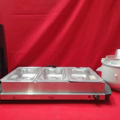 Buffet Server, KitchenAid Stand Mixer Ice Cream Attachment, and a SodaStream