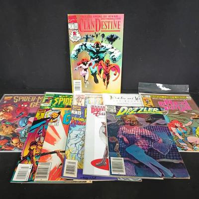 Marvel Comics "Clandestine" CE Reflective Issue W/ Mixed Titles