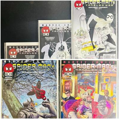 Spider-man’s Tangled Webs- “flowers For Rhino”, “Gentlemen’s Agreement” + More Series! 