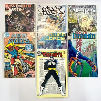 7 Mixed Comics Including Vigilante Spectacular First Issue And More 