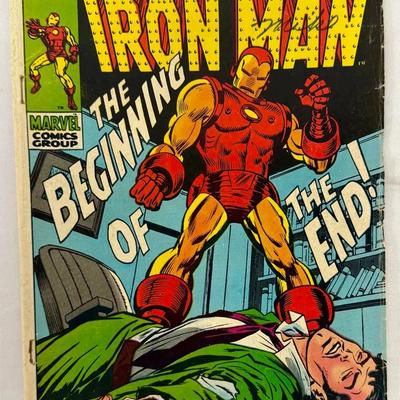 Vintage Marvel Comics The Invincible Iron Man #17 (Sept 1969) – 15¢ Silver Age