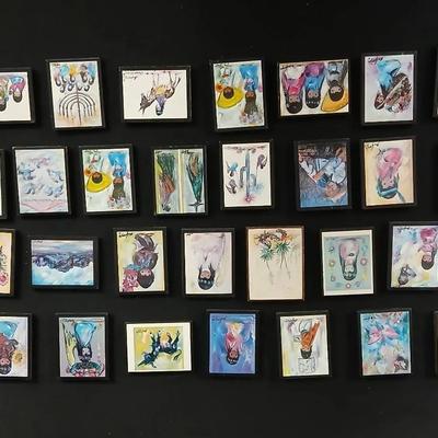 36 Ted DeGrazia Mini American Native Magnets