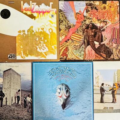 Santana, Pink Floyd, Eagles + More Vinyl Records!