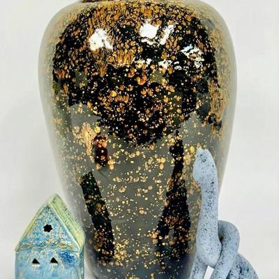 Jizhou ware bottle + ceramic Decor! 