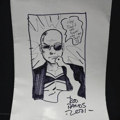 Original Hand-Drawn Comic Art Sketch by Rob Ramos