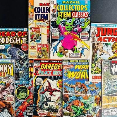 Marvel Comics Group- Collectors Item Classics, War Of The Worlds + More 1972 Comic Books 