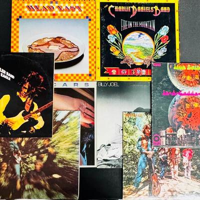 Vintage Rock Vinyl:  Iron Butterly, The Cars, Head East, CCR + More 