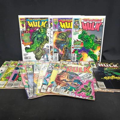Marvel Comics The Incredible Hulk Bronze–Early Modern Age Run with The Rampaging Hulk