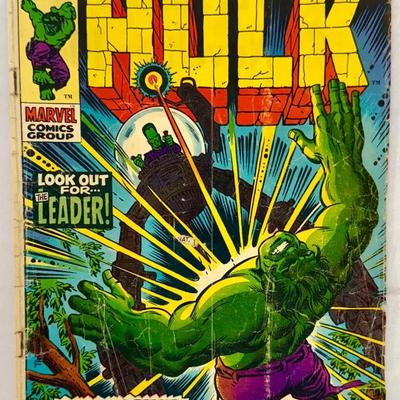 Vintage Marvel Comics The Incredible Hulk #123 (Jan 1970) – 15¢ Silver Age