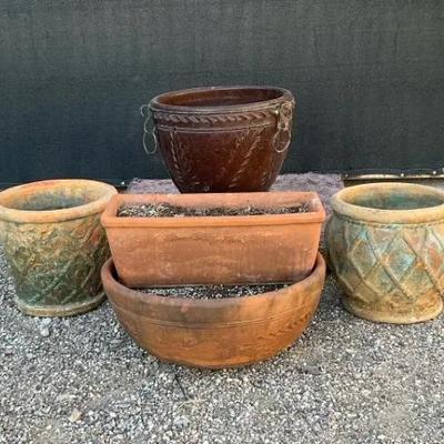 Terra-cotta Garden Planters
