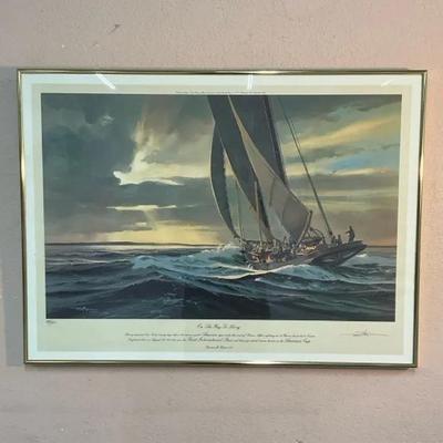 “On The Way To Glory” Print By Thomas M. Hoyne, Limited Edition 423/550