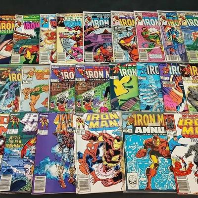 27 Vintage Iron Man Comics 1981-1988
