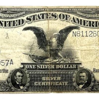 Scare black eagle Currency